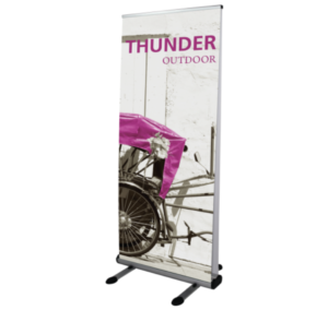 outdoor banner stands