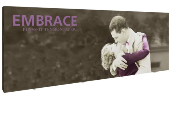 Embrace 20ft Full Height Push-fit Tension Fabric Display