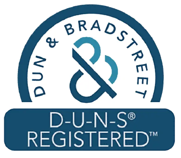 Dun & Bradstreet D-U-N-S® Registered business verification seal