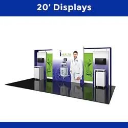 Modular display wall 20'